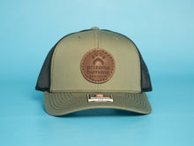 Load image into Gallery viewer, AHS/Authentic Leather Patch Company Hat- Army Green
