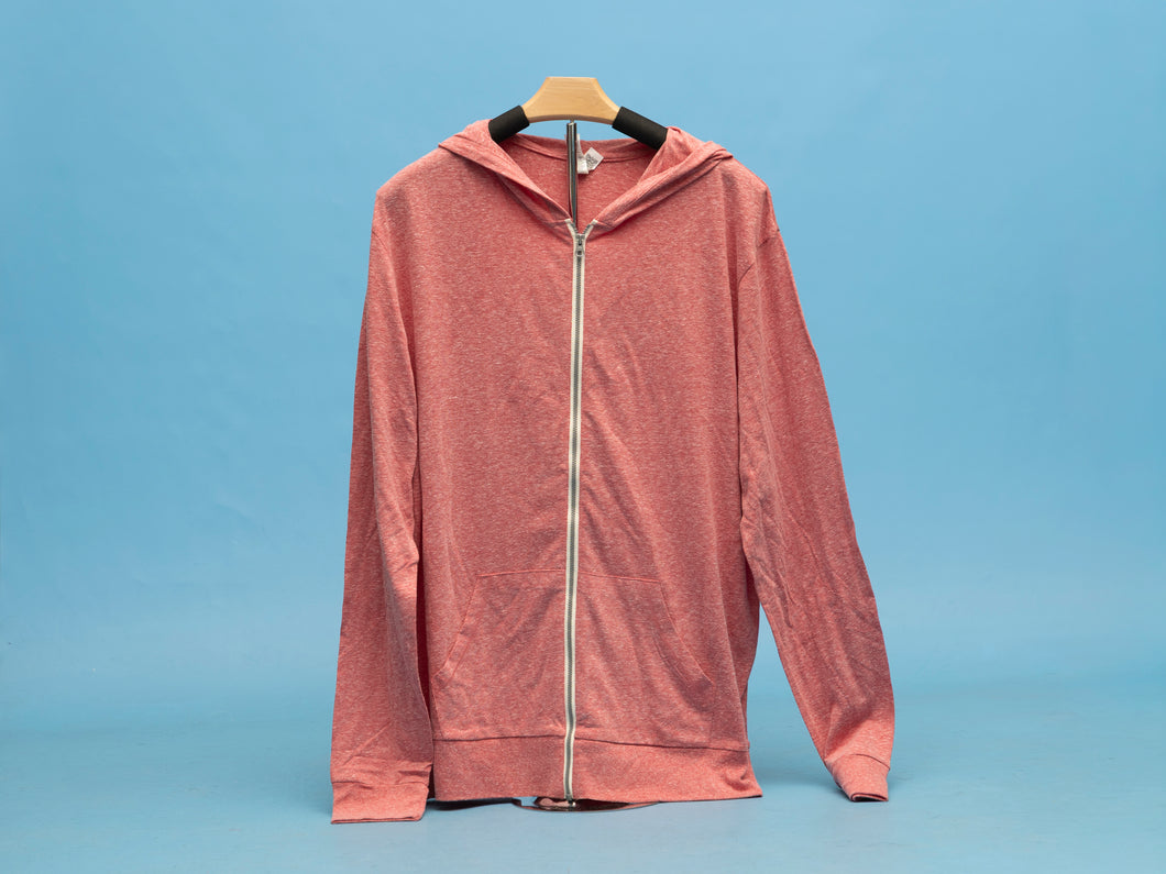 AHS Zip-Up Hoodie- Red